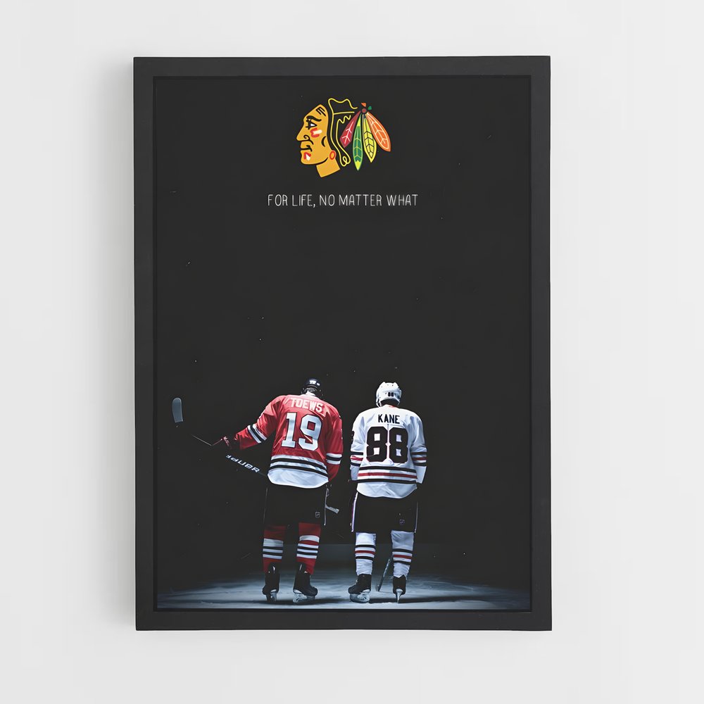Poster Chicago Forever – affiche Hockey sur glace (vue 2)